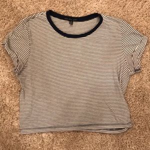 Urban Outfitters Striped Crop Top